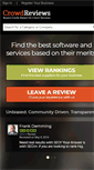 Mobile Screenshot of crowdreviews.com